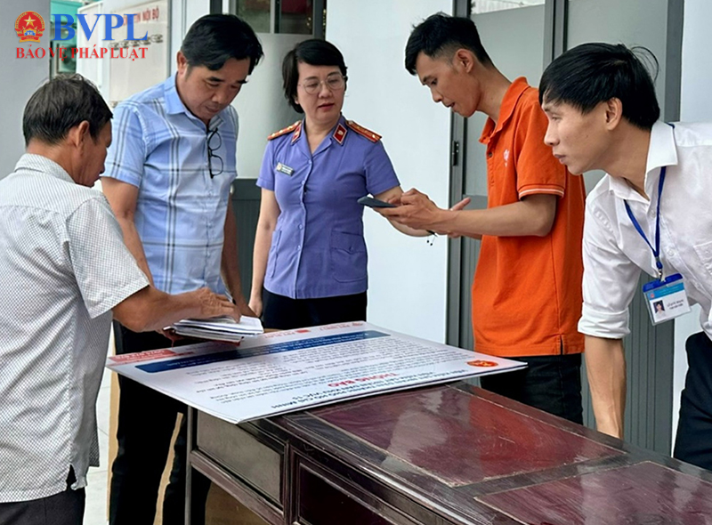 VKSND Khu vực 15 TP Hồ Chí Minh phối hợp tuyên truyền Nghị quyết số 205 2025 QH15 của Quốc hội