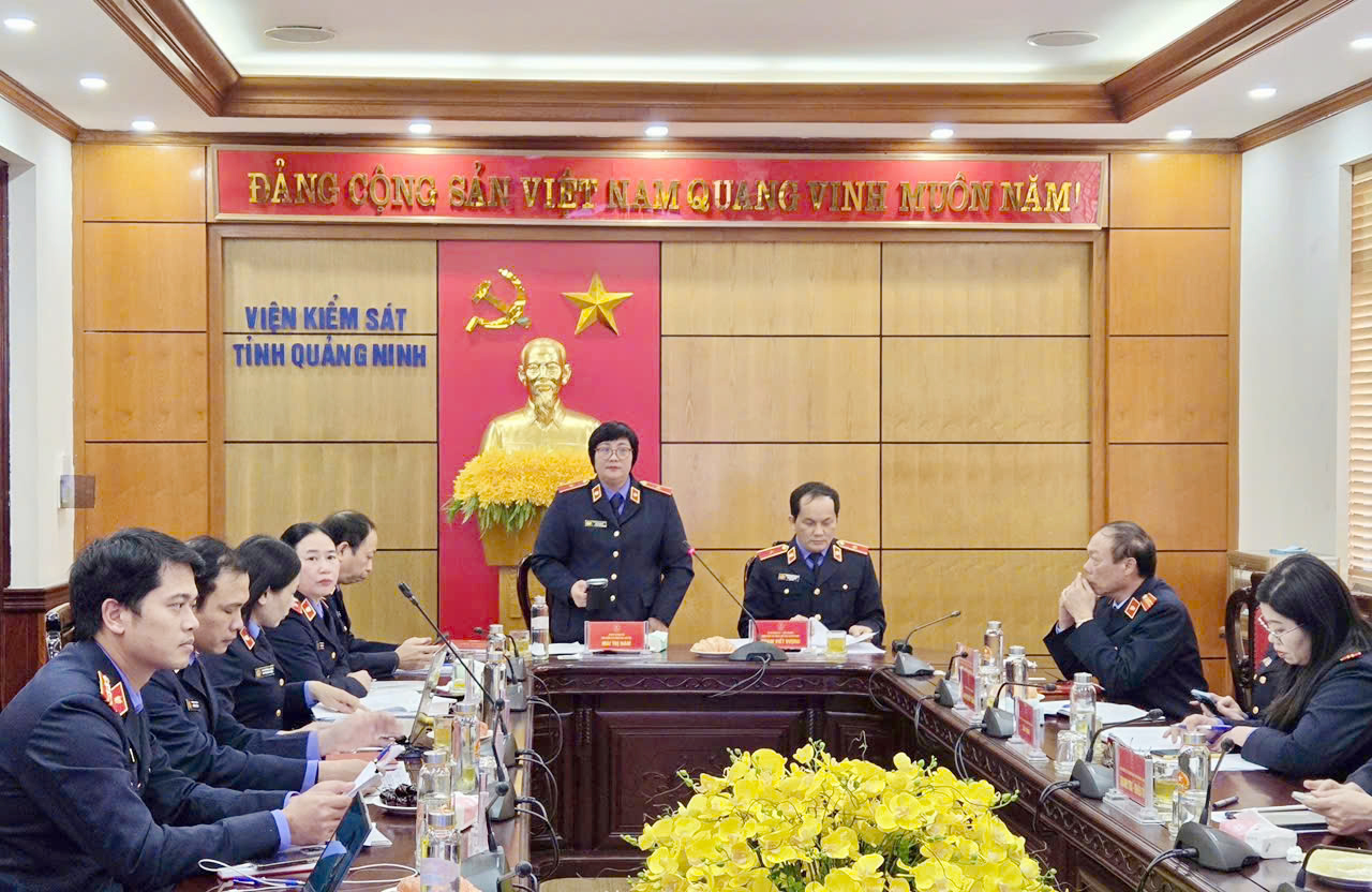 Bốc thăm lựa chọn ngẫu nhiên người được xác minh tài sản, thu nhập tại VKSND tỉnh Quảng Ninh