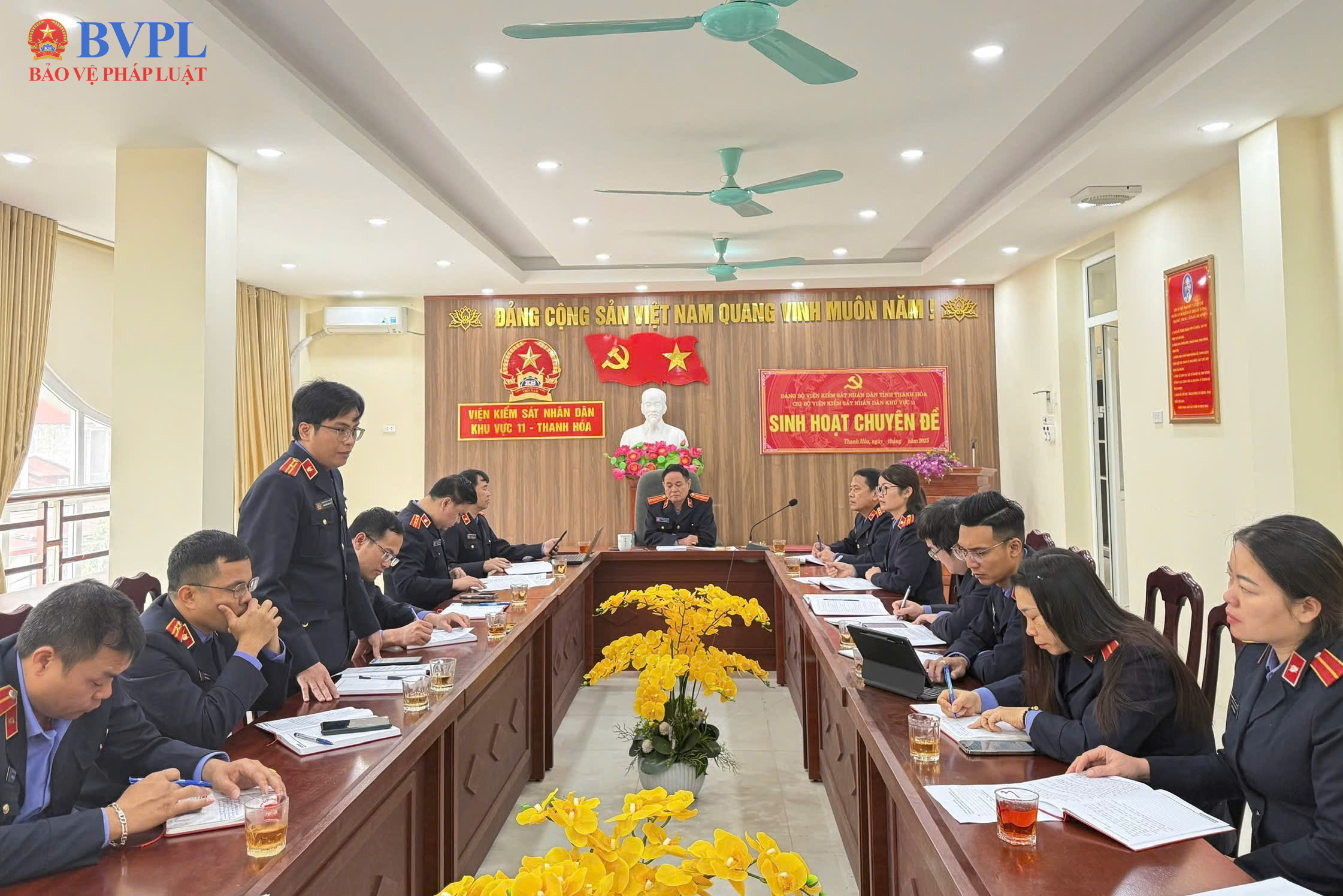 Đẩy mạnh chuyển đổi số, ứng dụng AI tại VKSND khu vực 11 - Thanh Hóa