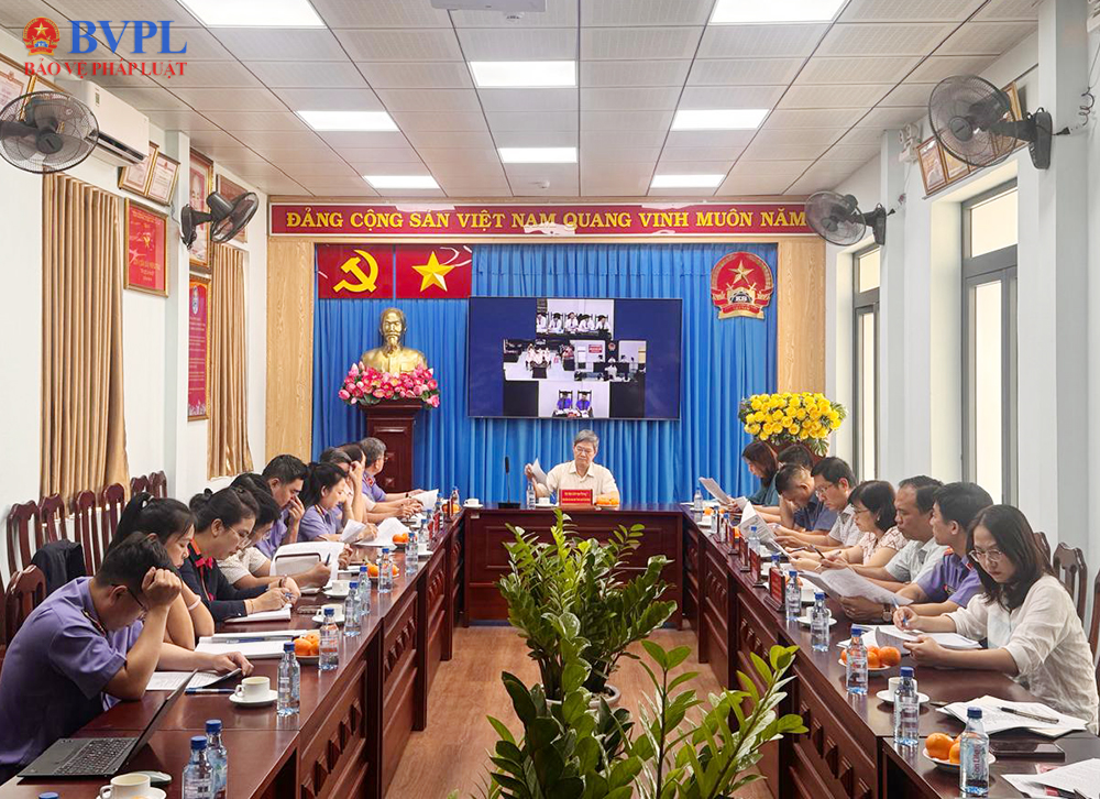 VKSND Khu vực 9 TP Hồ Chí Minh phối hợp tổ chức phiên tòa rút kinh nghiệm theo Cụm thi đua