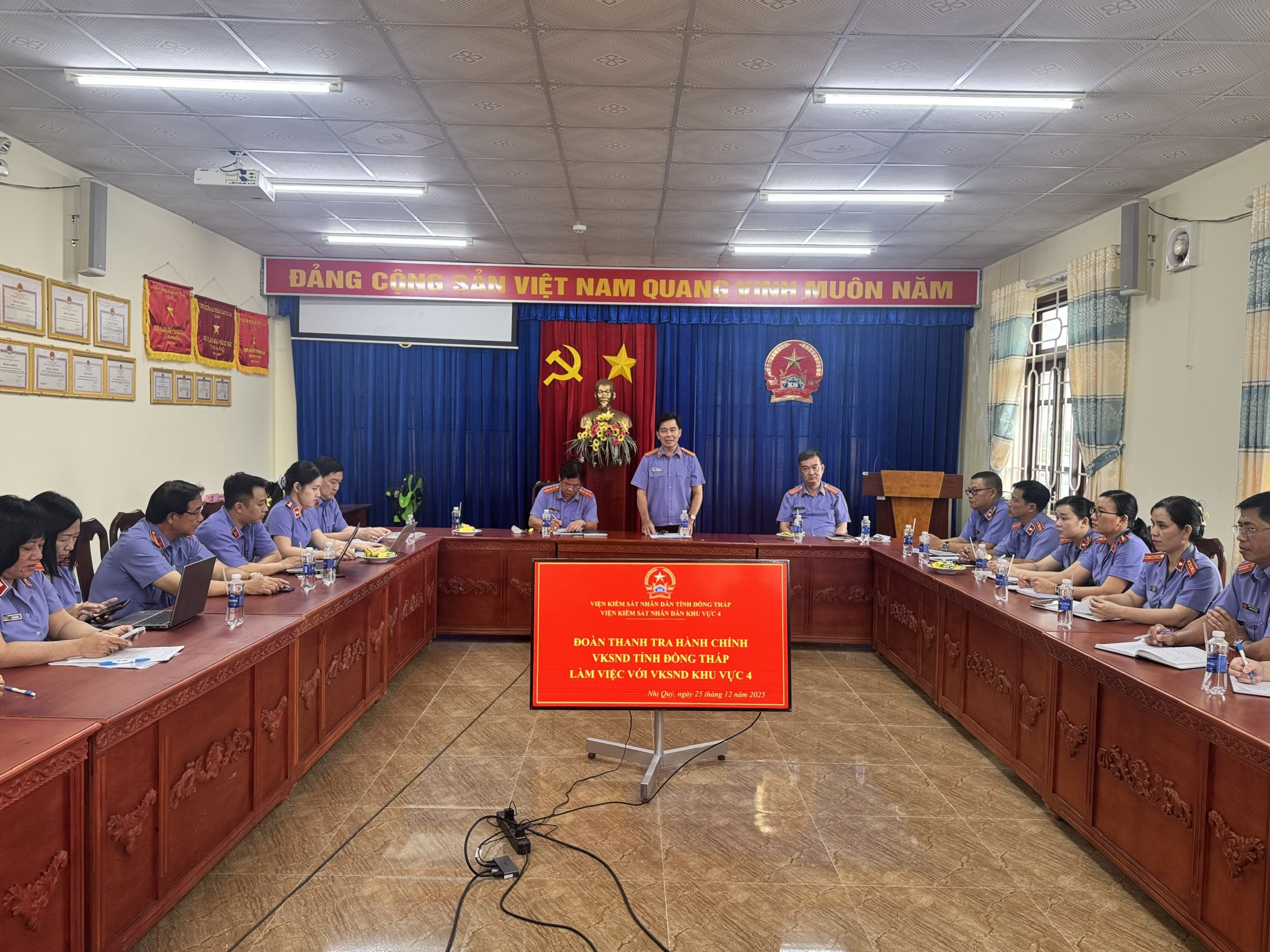 VKSND tỉnh Đồng Tháp siết chặt kỷ cương, nâng cao chất lượng tiếp công dân