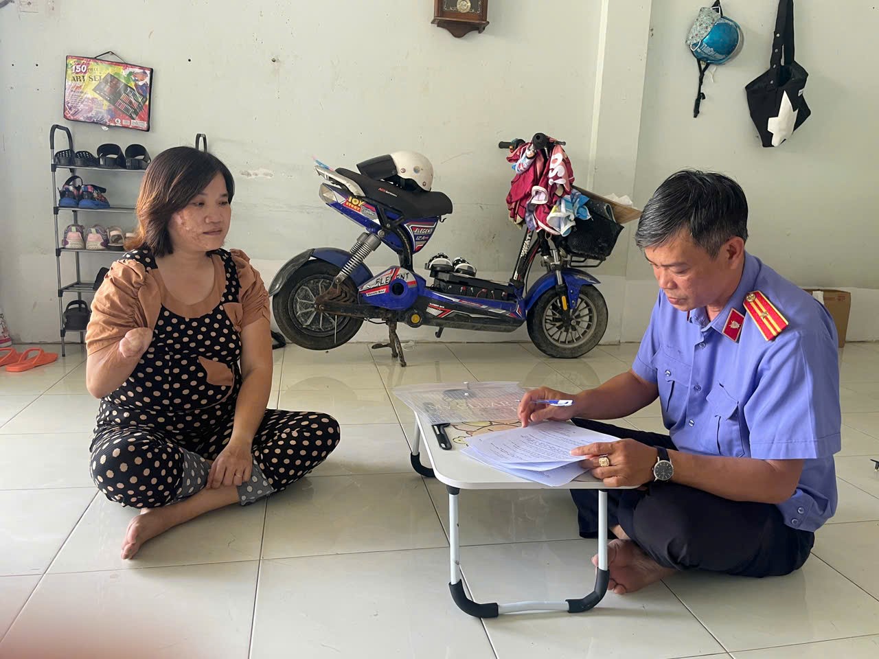 VKSND Khu vực 12 Cần Thơ trực tiếp xác minh hoàn cảnh người khuyết tật để bảo vệ quyền lợi người yếu thế theo Nghị quyết 205 2025 QH15