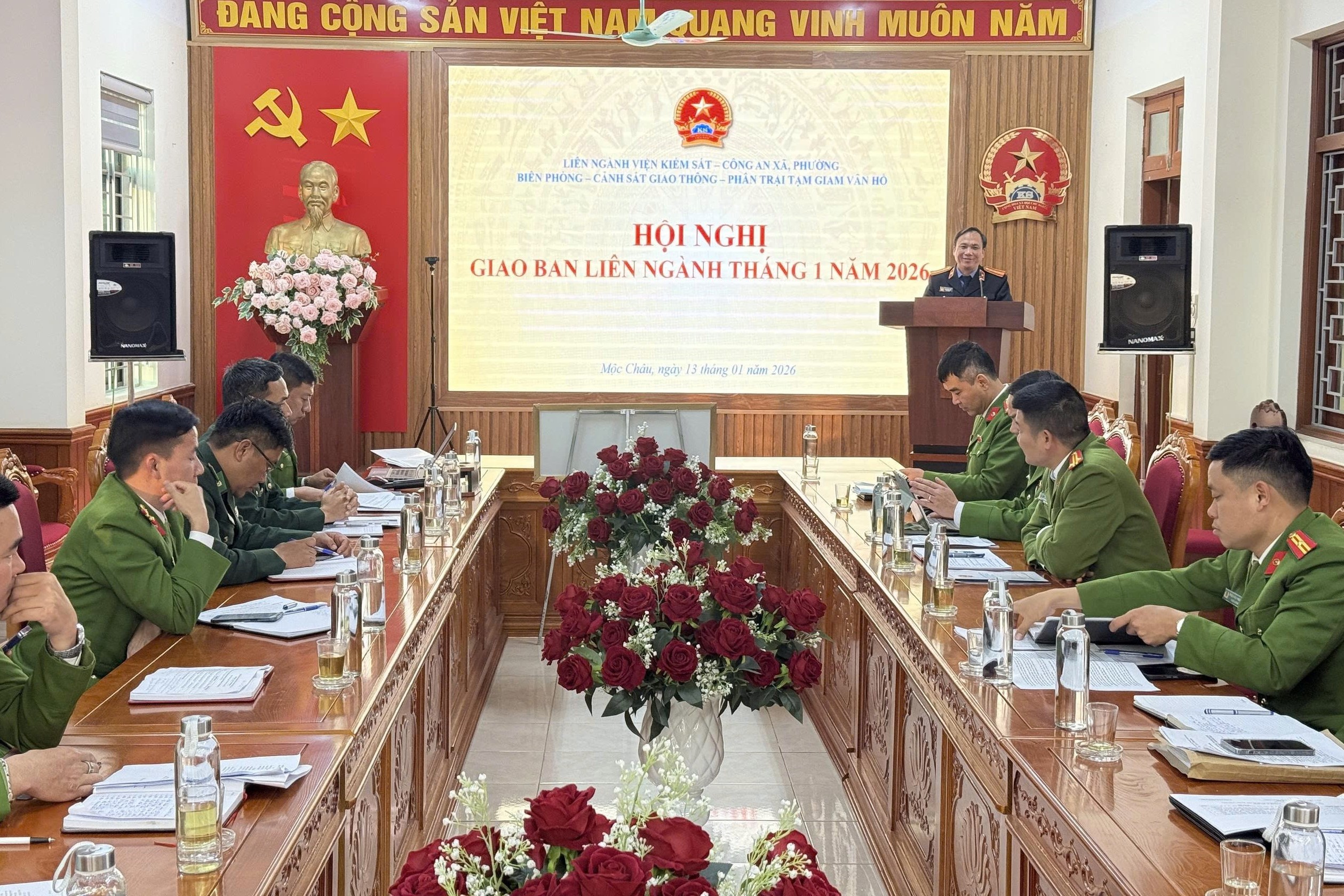 VKSND khu vực 6, tỉnh Sơn La  Phối hợp tăng cường đấu tranh phòng, chống tội phạm trước Tết Nguyên đán