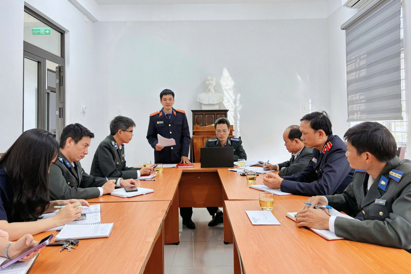 VKSND khu vực 2, TP Huế trực tiếp kiểm sát công tác thi hành án dân sự