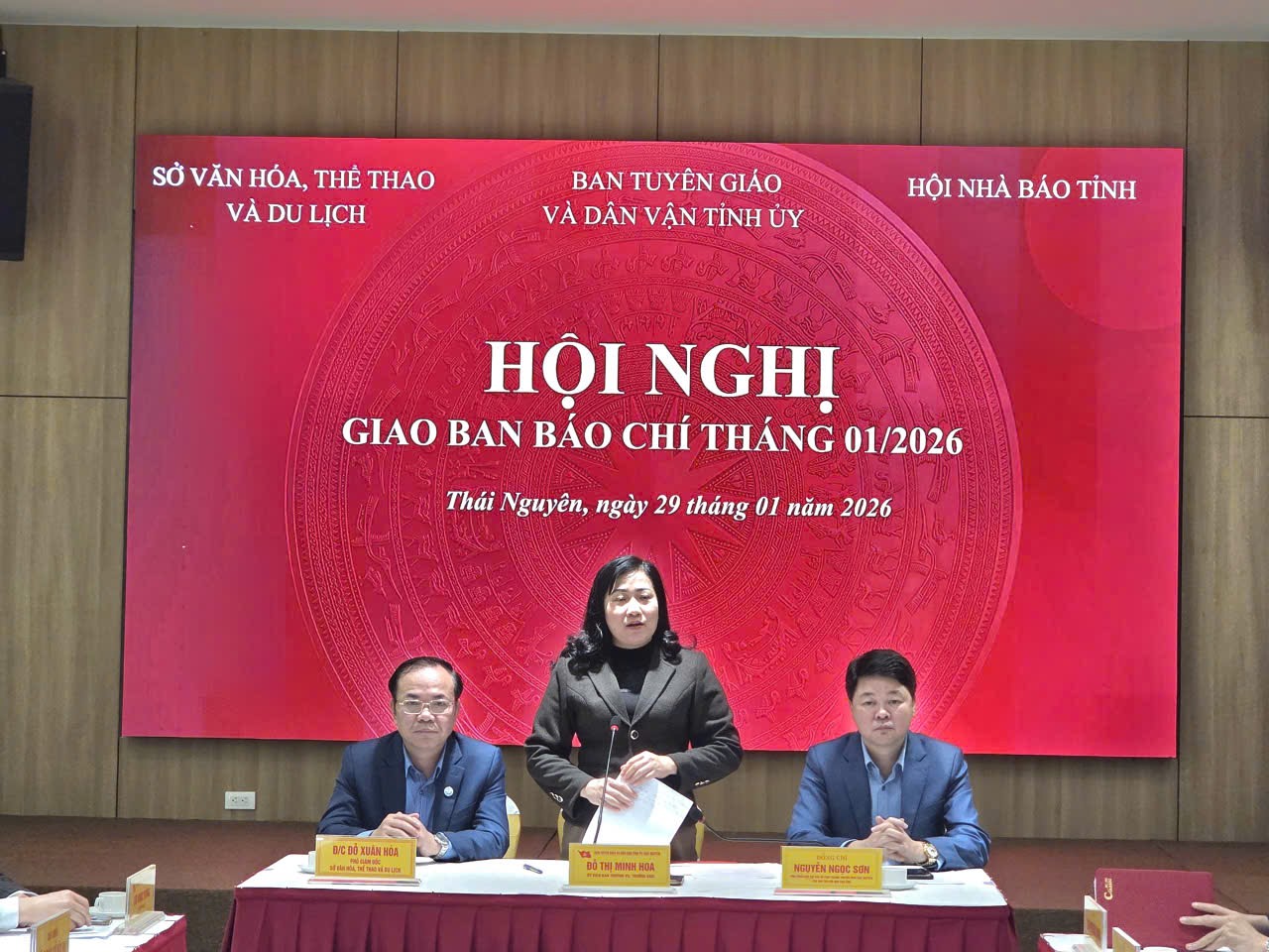 Thái Nguyên tổ chức giao ban báo chí tháng 1 2026