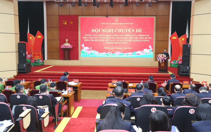 VKSND Thành phố Hà Nội: Quyết liệt “chặn” án trả hồ sơ điều tra bổ sung