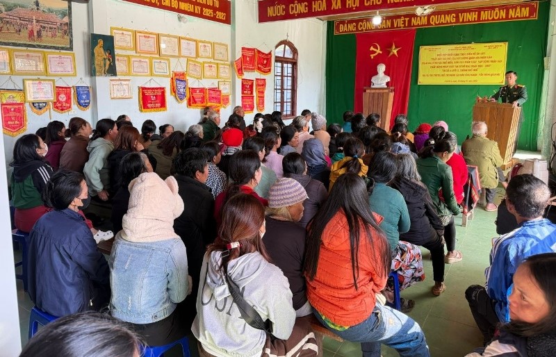 Viện kiểm sát Quân sự khu vực 42 tổ chức tuyên truyền, phổ biến giáo dục pháp luật