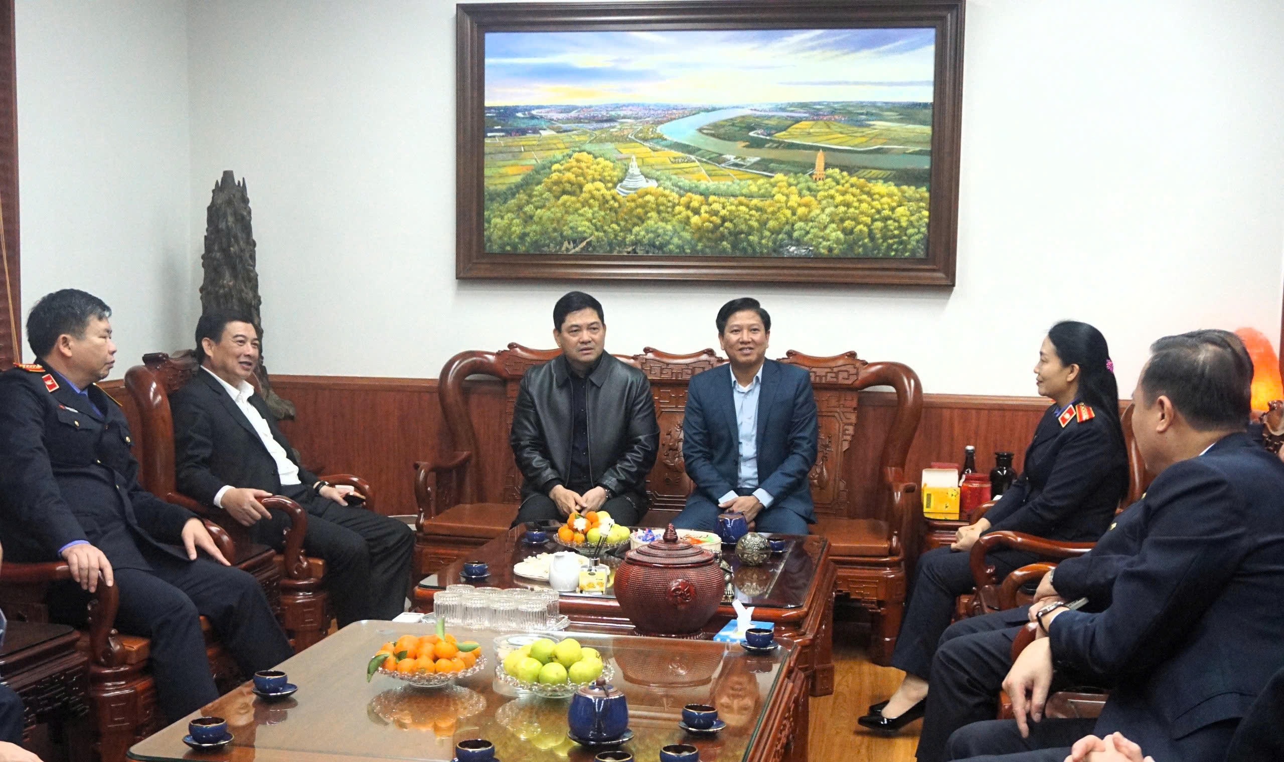 Bí thư Tỉnh ủy Bắc Ninh Nguyễn Hồng Thái thăm, làm việc và chúc Tết tại VKSND tỉnh