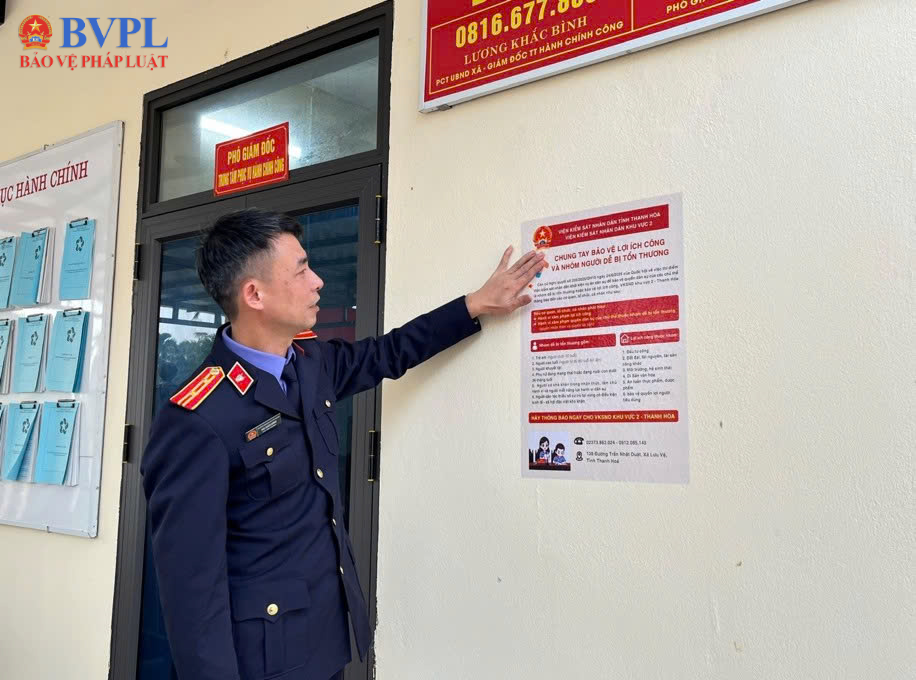 VKSND các khu vực tỉnh Thanh Hóa chủ động triển khai Nghị quyết số 205 của Quốc hội