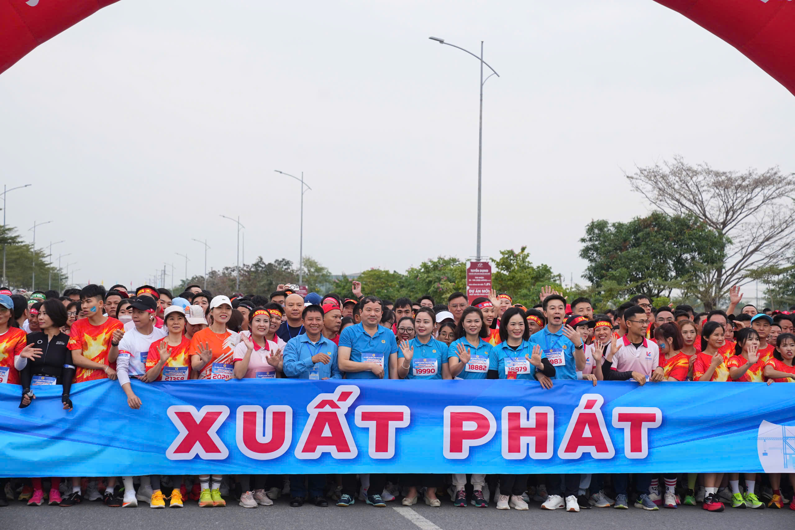 22 000 đoàn viên, công nhân tham gia giải chạy “Những bước chân khỏe đẹp”