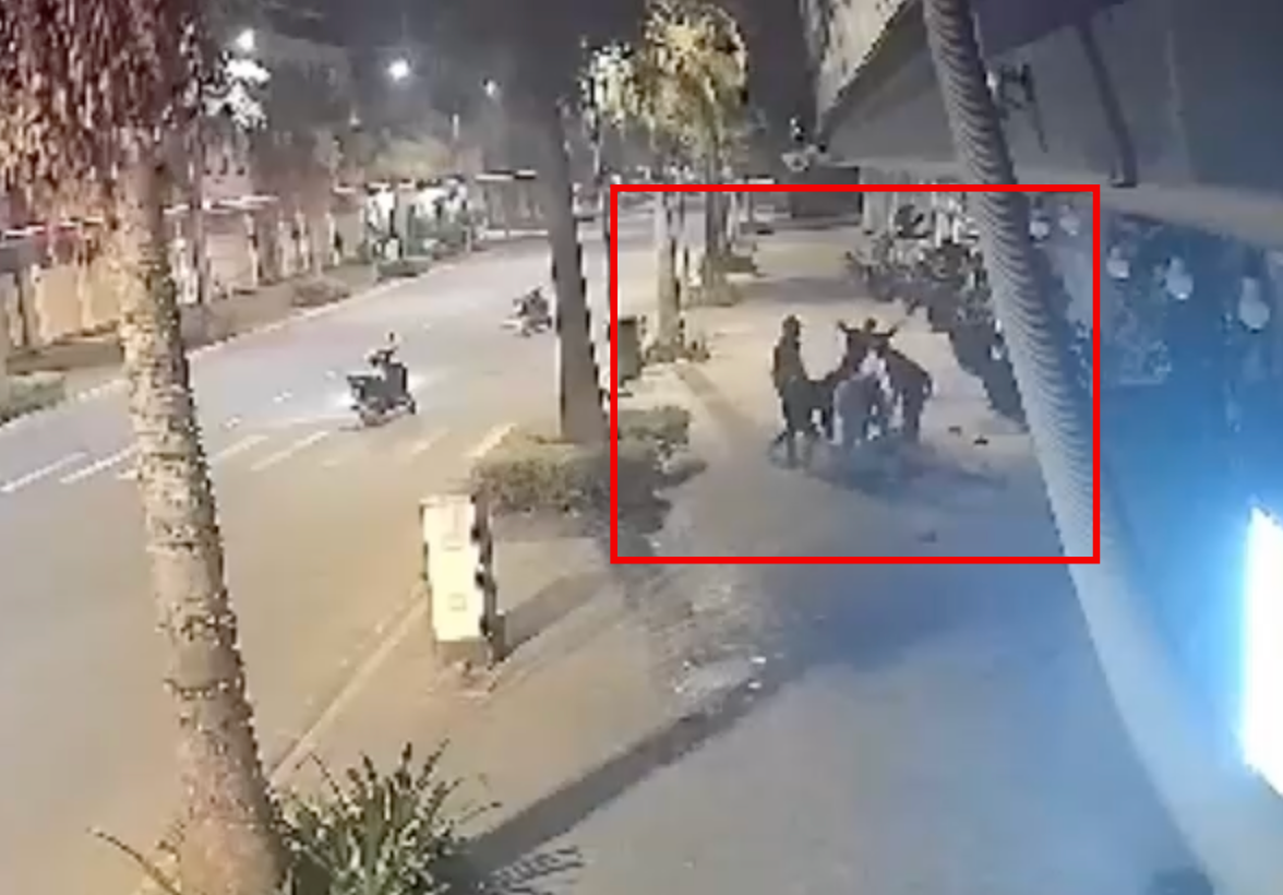 Truy xét nhóm thanh thiếu niên đánh bảo vệ khi bị nhắc nhở lái xe nẹt pô