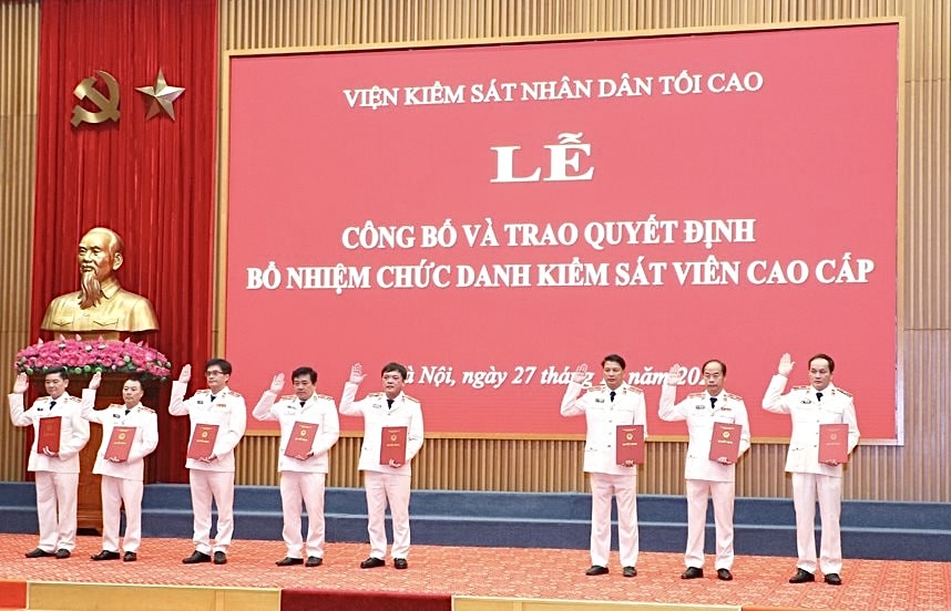 Quy định mới về việc thi tuyển, xét chọn, bổ nhiệm Kiểm sát viên của VKSND