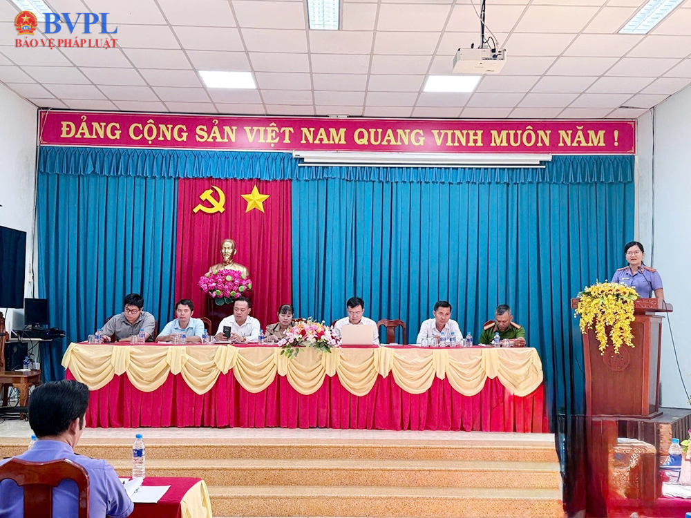 VKSND tỉnh Đồng Tháp đẩy mạnh tuyên truyền Nghị quyết 205 2025 QH15 của Quốc hội