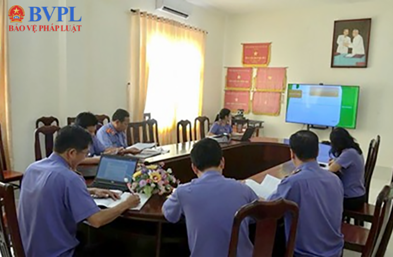 VKSND Khu vực 14 tỉnh An Giang đẩy mạnh ứng dụng CNTT trong báo cáo vụ việc dân sự bằng sơ đồ tư duy