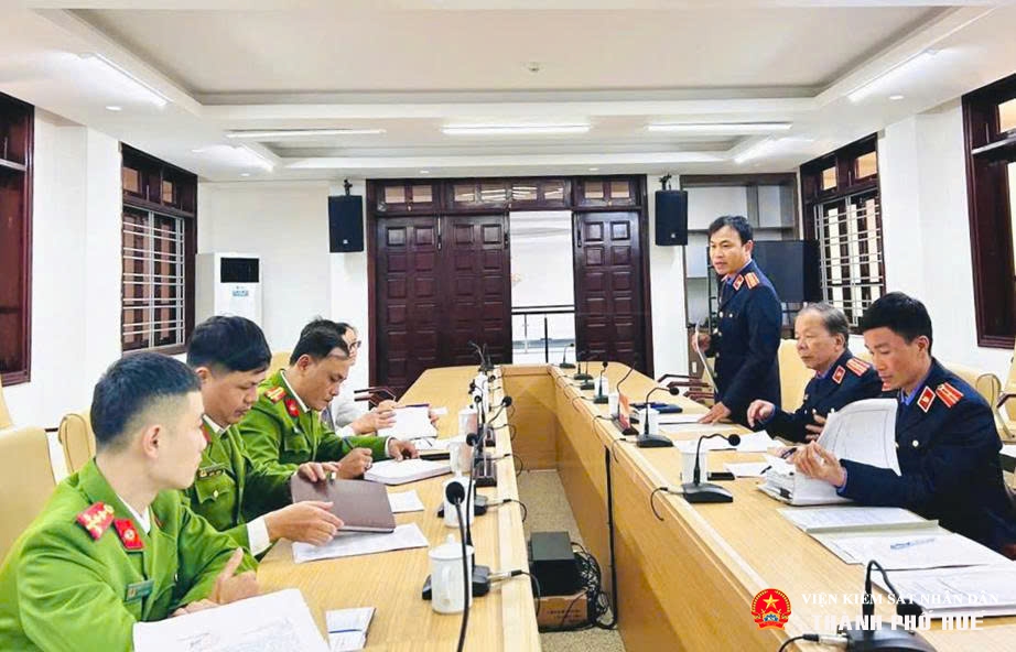 Kiểm sát công tác thi hành án hình sự tại UBND phường Phú Xuân