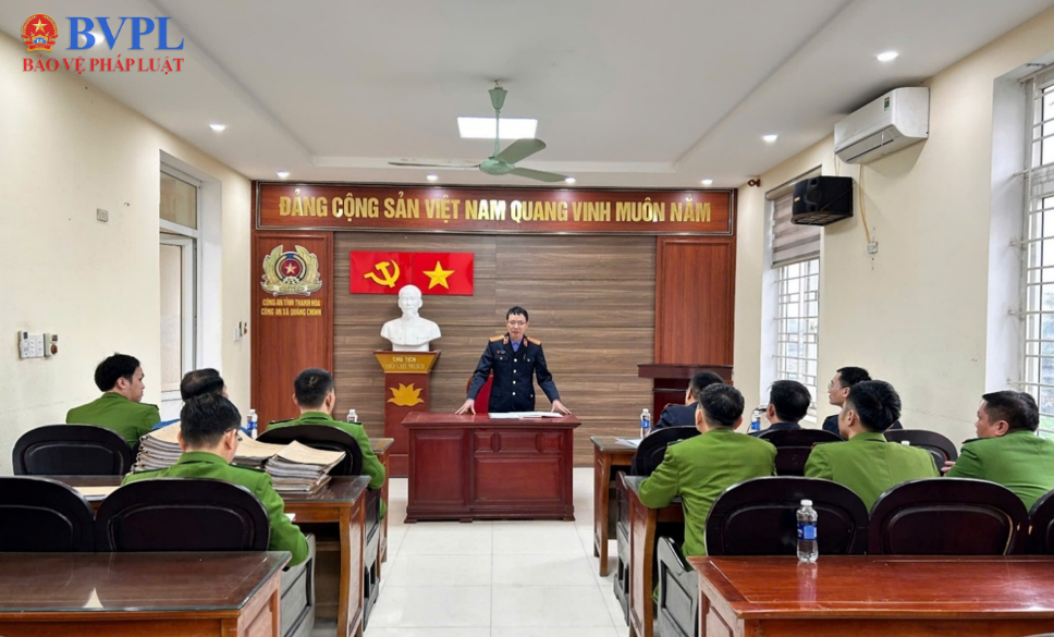 Trực tiếp kiểm sát các cơ quan tư pháp trên địa bàn Thanh Hoá