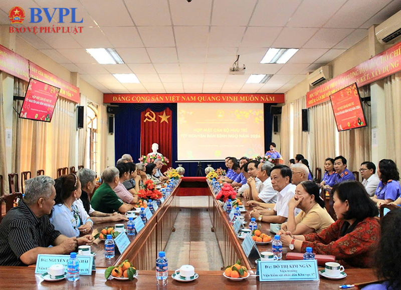 Cơ sở 2 VKSND TP Hồ Chí Minh họp mặt cán bộ hưu trí nhân dịp Xuân Bính Ngọ 2026