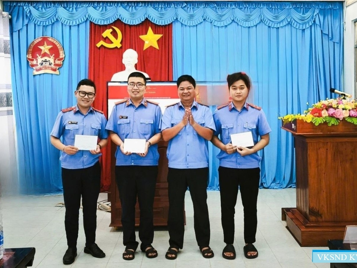 VKSND Khu vực 2, tỉnh Đồng Tháp tổ chức cuộc thi trực tuyến