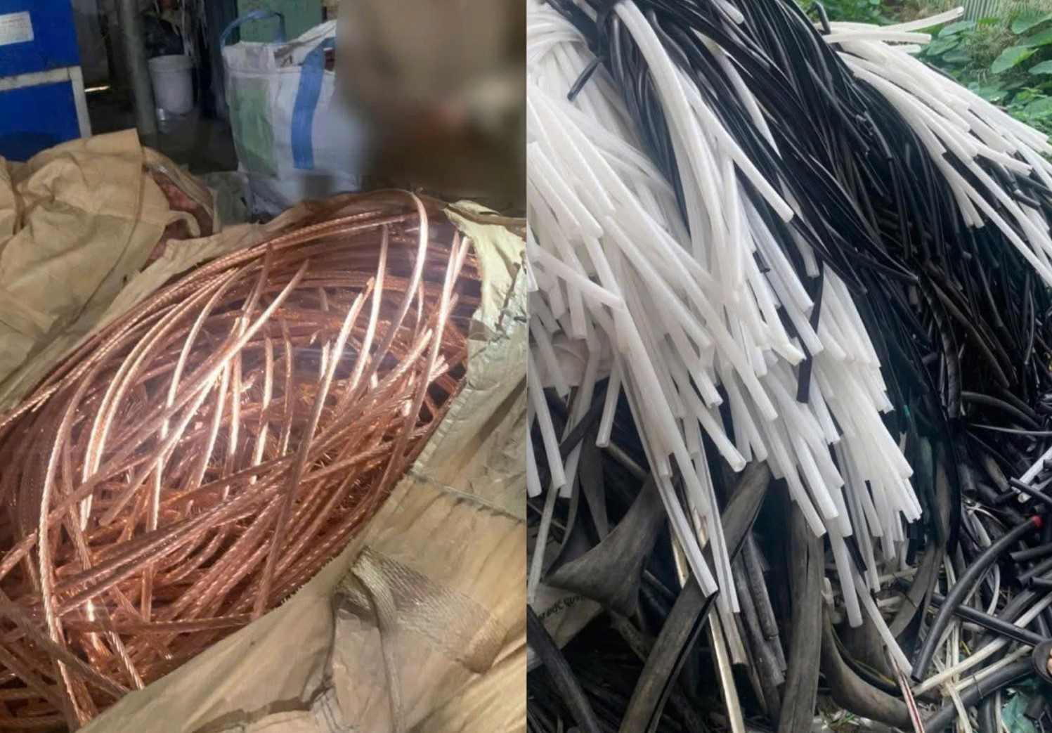 Trộm hơn 450m dây cáp đồng, trị giá hơn 400 triệu đồng  tại Khu công nghiệp