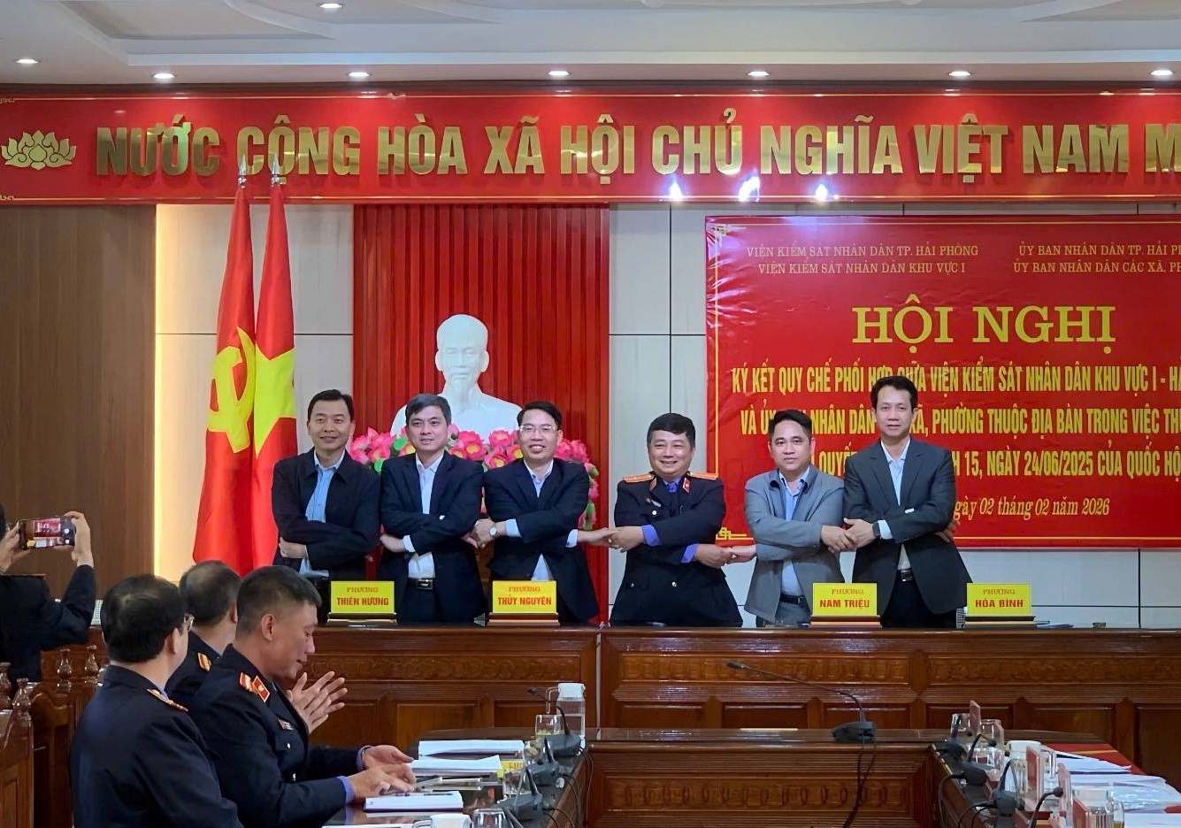 VKSND khu vực 1 – Hải Phòng ký quy chế phối hợp triển khai thí điểm khởi kiện dân sự công ích