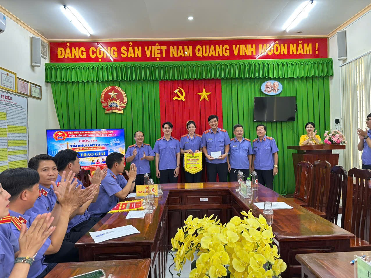 VKSND Khu vực 12, tỉnh Đồng Tháp tổ chức cuộc thi tìm hiểu về Luật Tư pháp