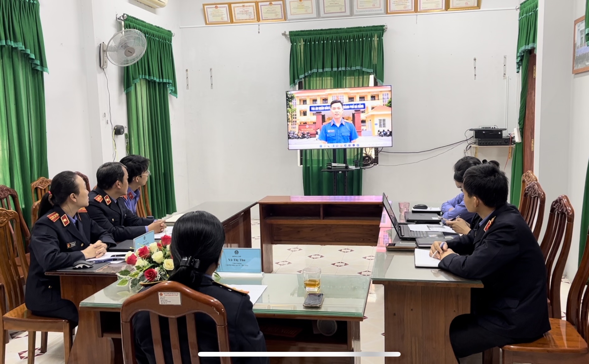 VKSND khu vực 11, TP Đà Nẵng phối hợp tổ chức tuyên truyền Nghị quyết 205 của Quốc hội