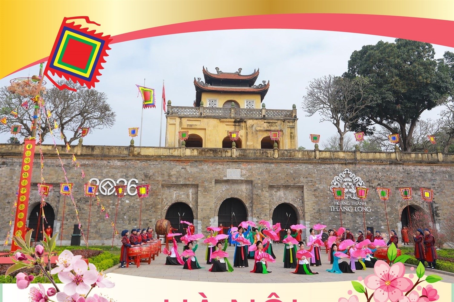 Hà Nội Lần đầu tiên tổ chức Đường hoa Tết trong Hoàng thành Thăng Long