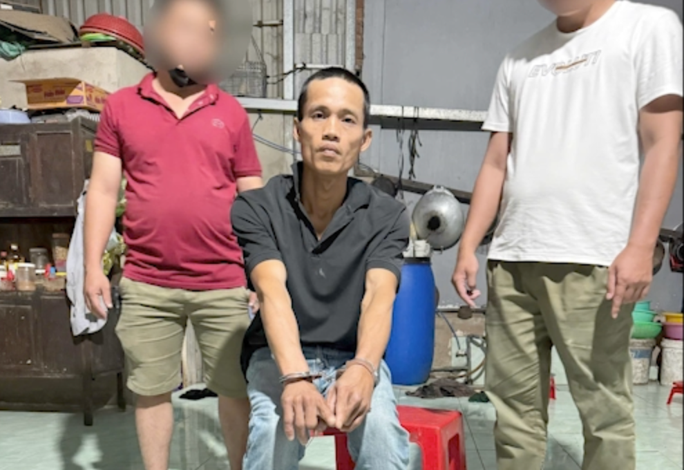 Cướp tiệm vàng ở xã Hiệp Phước, đối tượng bị bắt khi đang “phê” ma túy