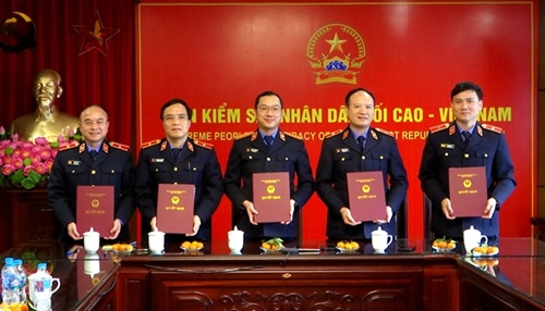 Khối thi đua số 3 ngành Kiểm sát ký kết giao ước thi đua năm 2026