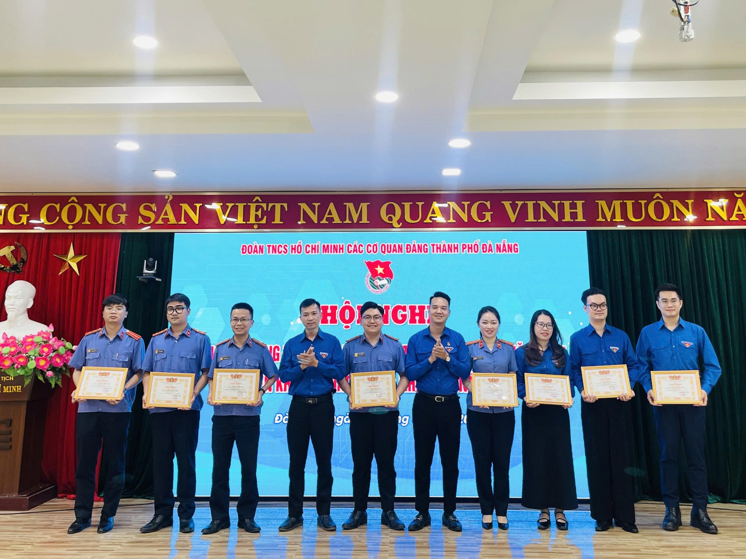 Khen thưởng nhiều tập thể, cá nhân 2 cấp VKSND TP Đà Nẵng trong công tác đoàn