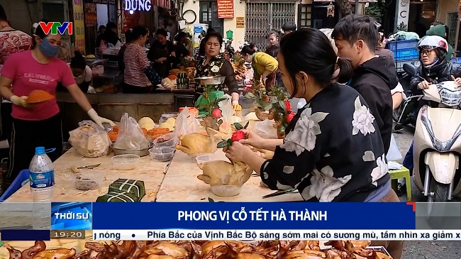 Phong vị cỗ Tết Hà thành