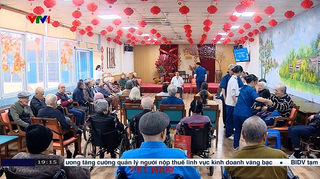 Đón Tết ở Trung tâm dưỡng lão