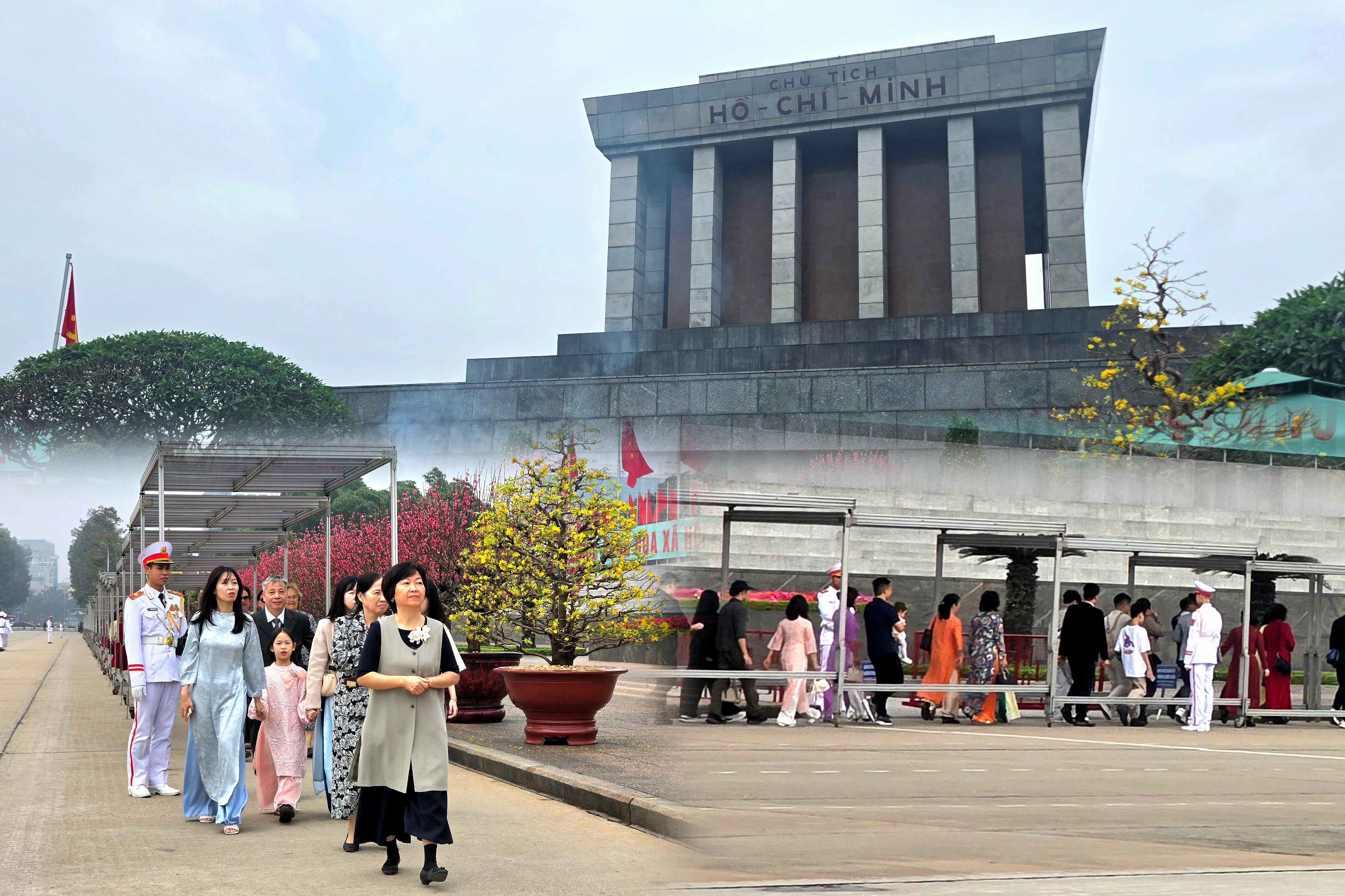 Mùng 1 Tết ở Lăng Bác: Nơi khởi đầu niềm tin và hy vọng