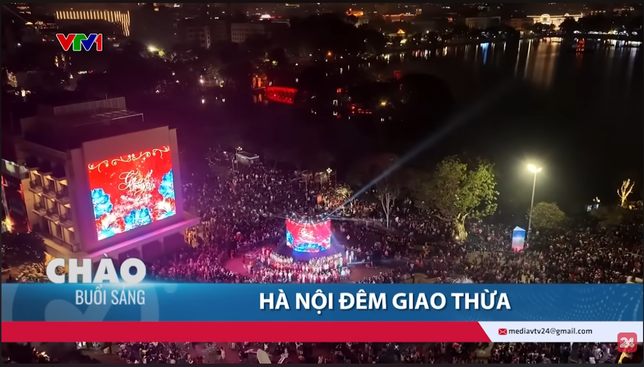 Không khí đón năm mới tưng bừng trên cả nước