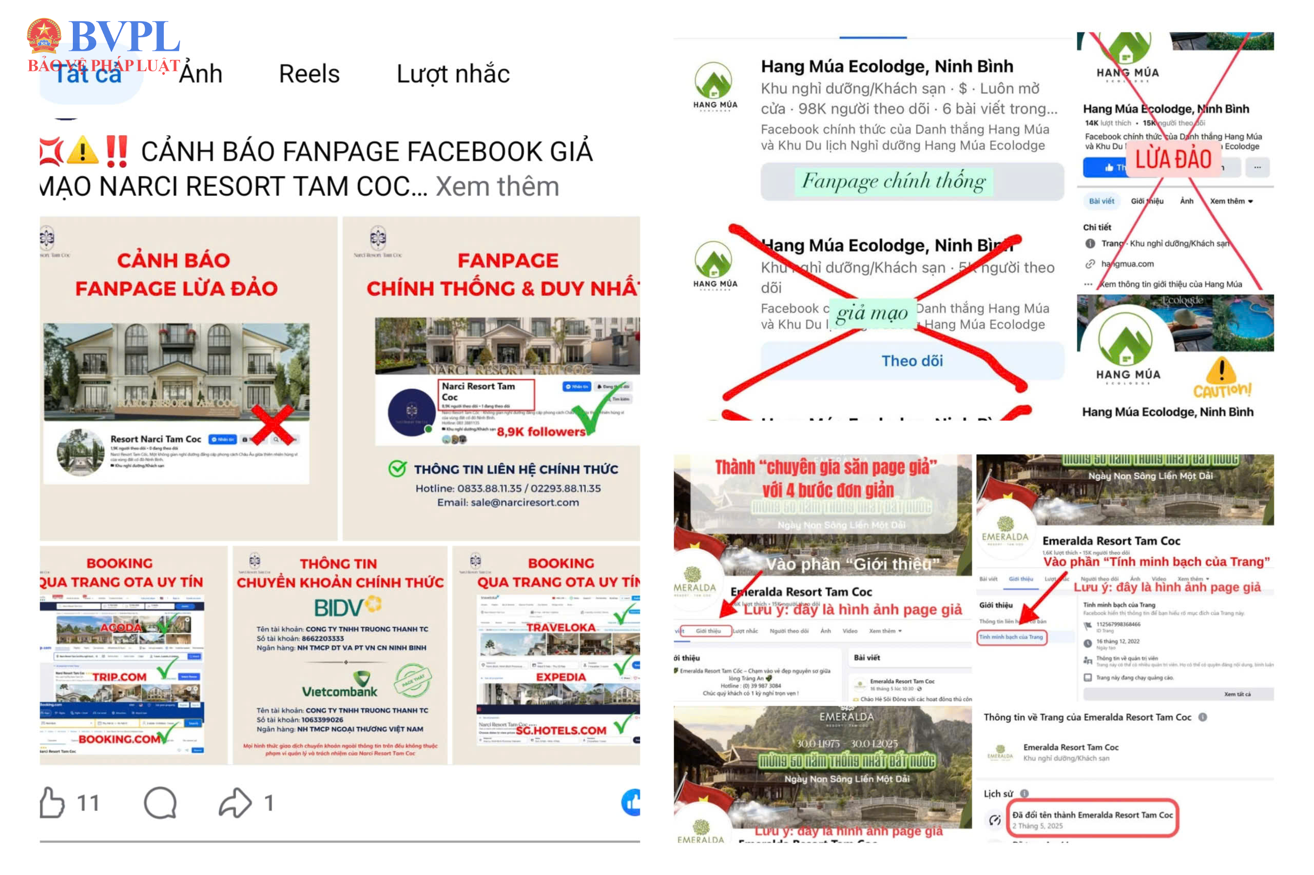 Cảnh báo “bẫy” lừa đảo đặt combo, phòng nghỉ dịp Tết Nguyên đán