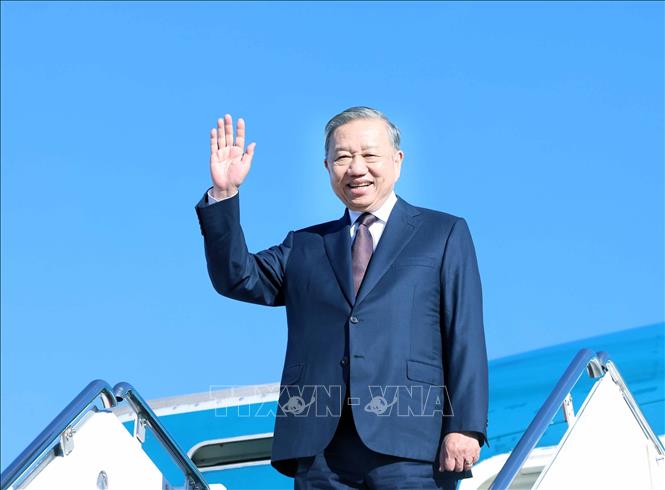 Tổng Bí thư Tô Lâm kết thúc chuyến tham dự Cuộc họp Khai mạc Hội đồng Hòa bình về Gaza