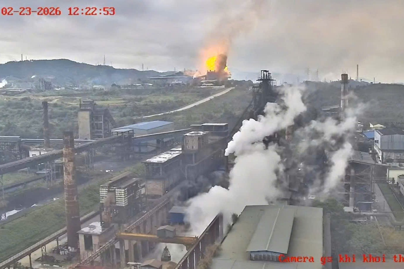 Khẩn trương khắc phục, điều tra vụ nổ tại Công ty TNHH Phốt Pho Vàng Việt Nam