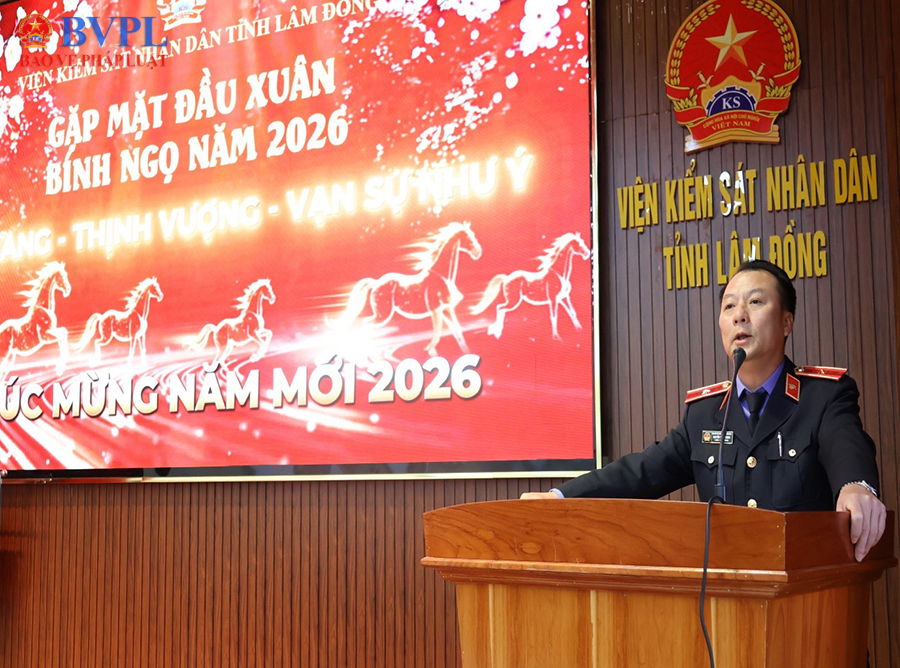 VKSND tỉnh Lâm Đồng gặp mặt đầu năm mới Bính Ngọ 2026