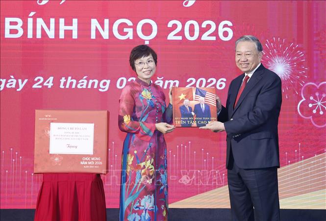 Tổng Bí thư Tô Lâm TTXVN vươn lên ở tầm cao mới, xứng đáng là mạch máu thông tin tin cậy của đất nước