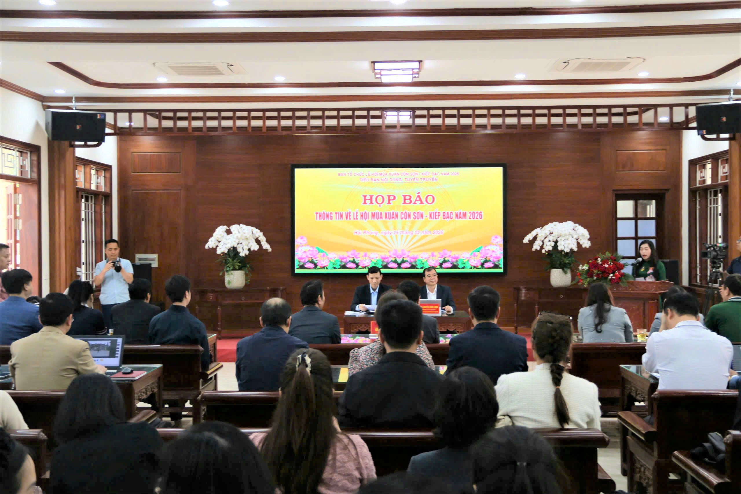 Lễ hội mùa Xuân Côn Sơn – Kiếp Bạc Nâng tầm Di sản thế giới, mở rộng không gian văn hóa – du lịch