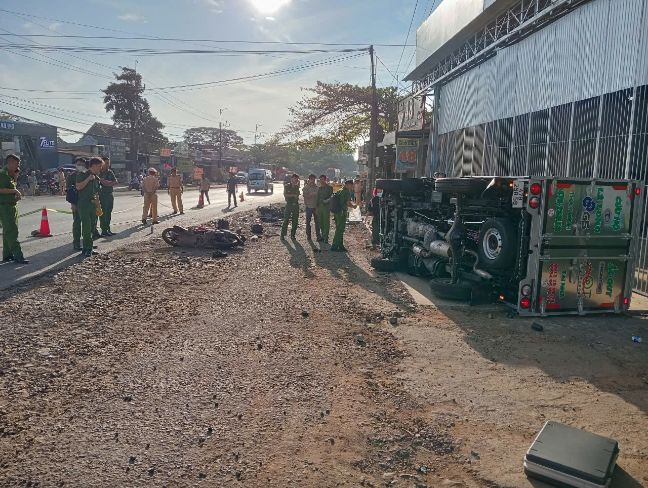 Phê chuẩn khởi tố tài xế xe container rượt đuổi, chèn ép xe trên đường