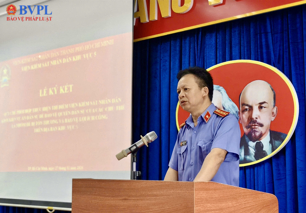 VKSND Khu vực 5 TP Hồ Chí Minh ký Quy chế phối hợp triển khai Nghị quyết số 205 2025 QH15 của Quốc hội