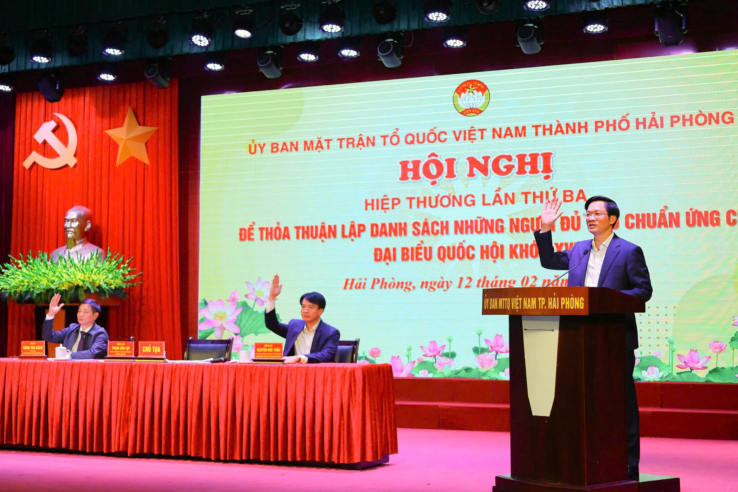 Hải Phòng tổ chức để ứng cử viên vận động bầu cử qua phương tiện thông tin đại chúng