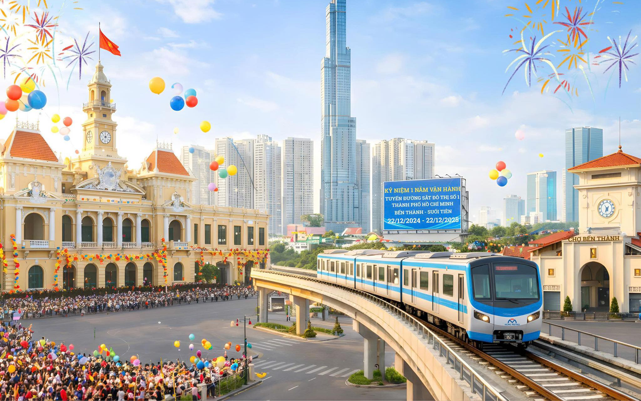 Đề xuất miễn phí metro số 1, xe buýt trong ngày bầu cử