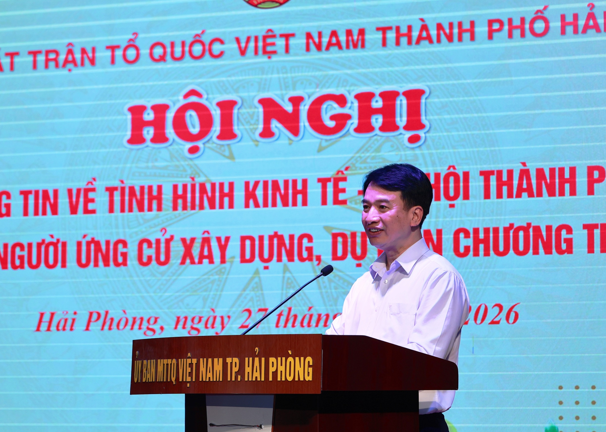 Hướng dẫn ứng cử viên xây dựng chương trình hành động vận động bầu cử tại TP Hải Phòng