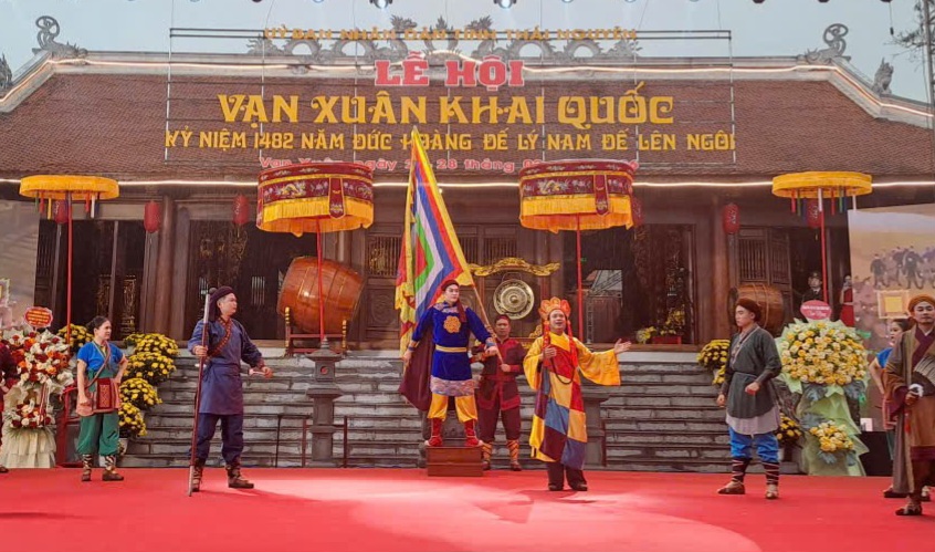 Thái Nguyên tổ chức Lễ hội “Vạn Xuân khai Quốc”- Kỷ niệm 1482 năm Đức Hoàng đế Lý Nam Đế lên ngôi