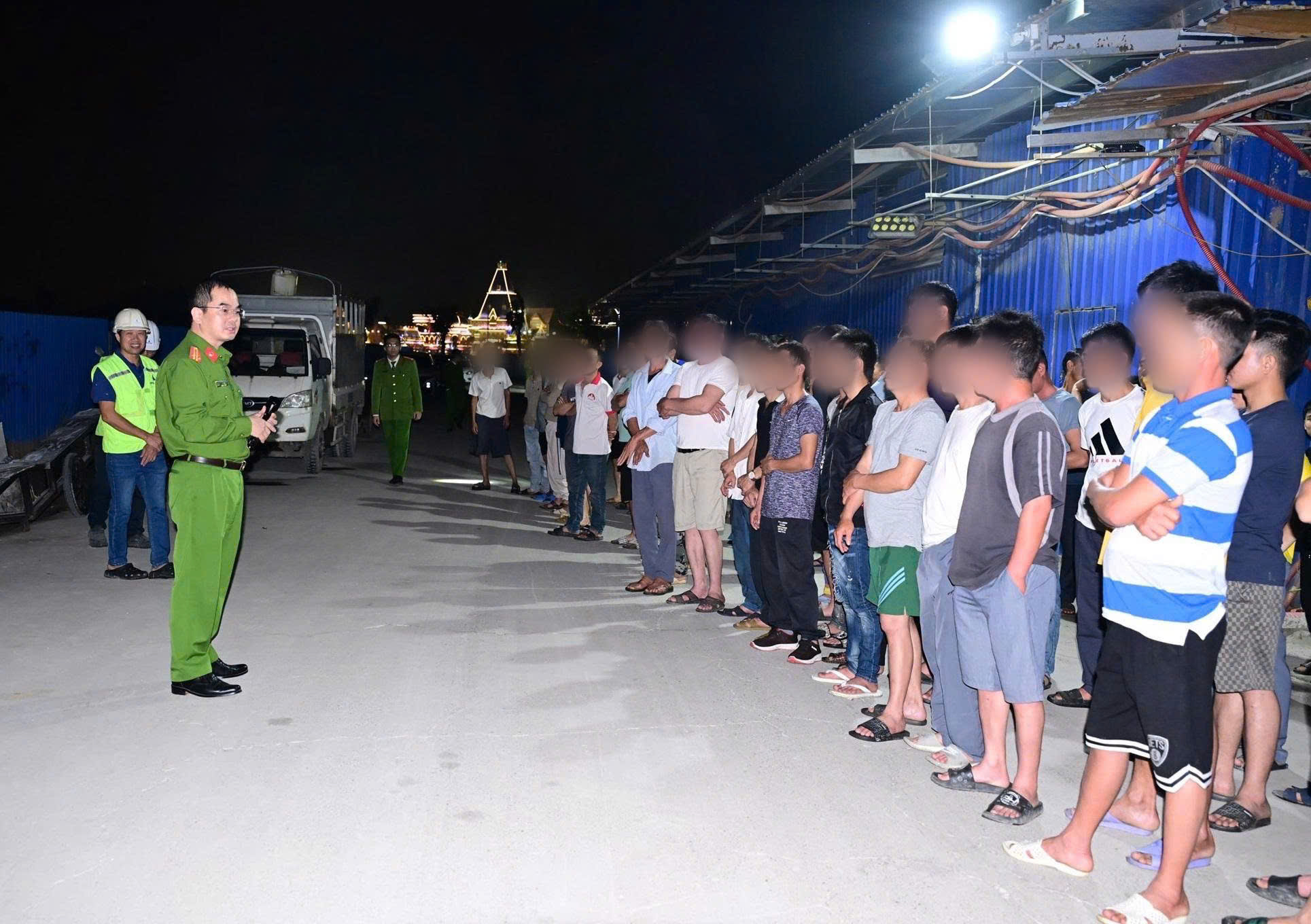 Phát hiện 3 công nhân dương tính với ma túy trên đảo Vũ Yên