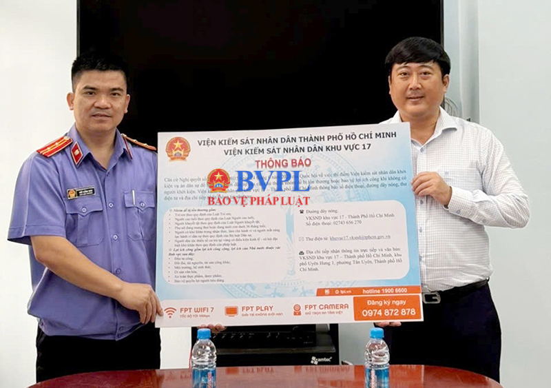 VKSND Khu vực 17 TP Hồ Chí Minh tích cực tuyên truyền Nghị quyết số 205 2025 QH15 của Quốc hội