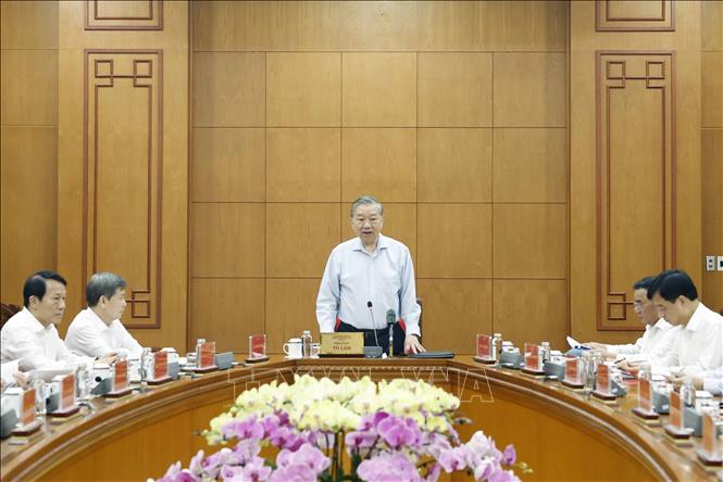 Tổng Bí thư Tô Lâm Tiếp tục kiên quyết, kiên trì đấu tranh chống giặc nội xâm với tư duy, cách làm mới