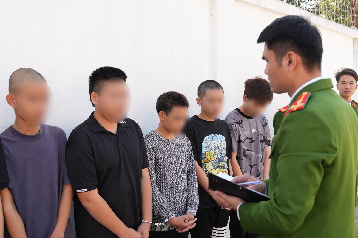 Bắt giữ, xử lý nhiều đối tượng gây rối trật tự công cộng